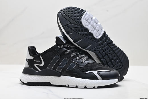 阿迪达斯Adidas Nite Jogger Winterized简约防滑低帮休闲运动跑步鞋EE5569男女鞋 商品图4