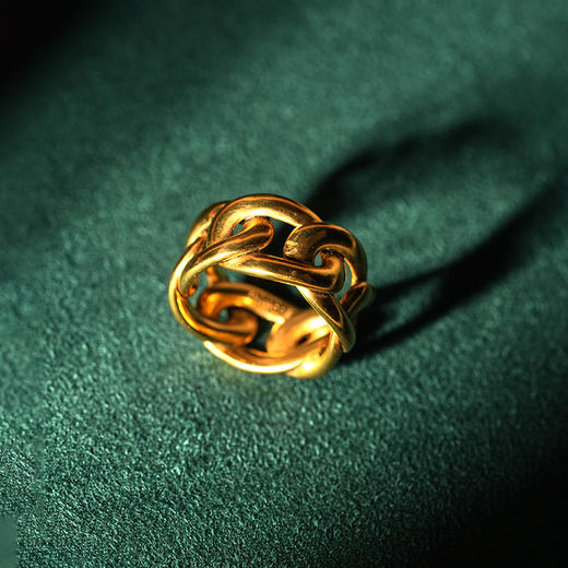 北京仓｜Goossens Paris-Lhassa-金色 戒指［法国设计师］ 商品图4