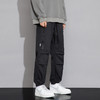 【加绒保暖】罗蒙秋冬款加绒工装休闲裤男士宽松时尚百搭侧边大口袋设计方便时尚通勤休闲长裤子 商品缩略图12