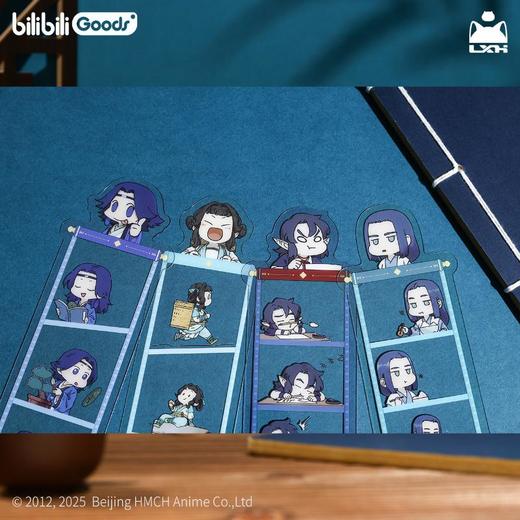 套装 罗小黑战记 《蓝溪镇》系列 漫画书签 盲盒/6抽 商品图4