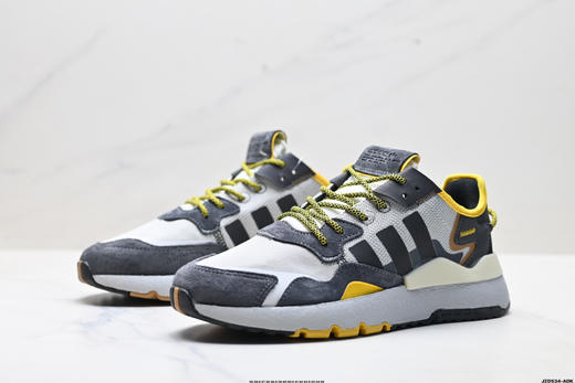 阿迪达斯Adidas Nite Jogger Winterized简约防滑低帮休闲运动跑步鞋EE5569男女鞋 商品图3