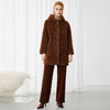 EITIE爱特爱保暖气质高级连帽皮草外套冬季新款8093705 商品缩略图1