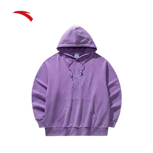 安踏凯里·欧文系列丨美式复古情侣款纯棉连帽卫衣男女172531702R 商品图0