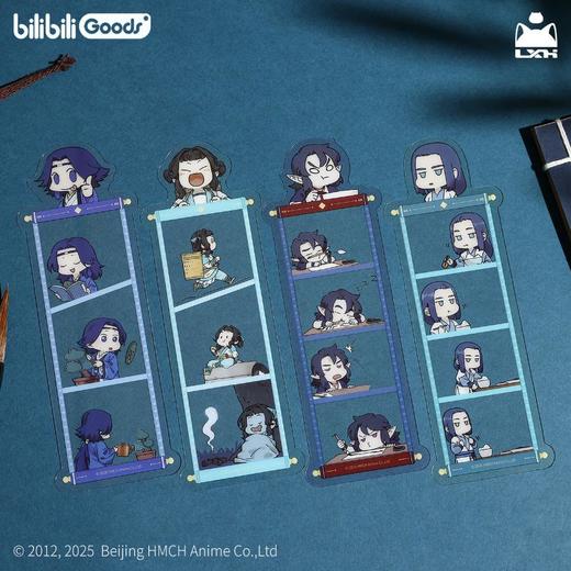 套装 罗小黑战记 《蓝溪镇》系列 漫画书签 盲盒/6抽 商品图2