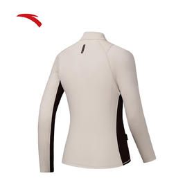 安踏空气麦芬T  保暖轻便女子冬季卫衣亲肤跑步长T162545403N