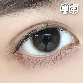 #Live Chocolate 高分时刻 黑巧色 14.5mm【1片装】舒适推荐 / 半年抛