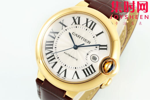 AF卡地亚蓝气球系列 蓝气球42系列男款 大号42mm 罗马面 黄金白盘 男士腕表 商品图1