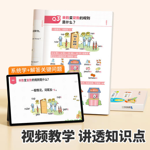 【斗半匠】小学英语语法大全一本通英语入门自学零基础 商品图4