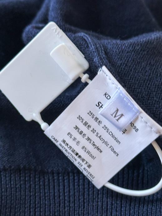 法式撞色木耳花边小立领针织开衫 商品图14