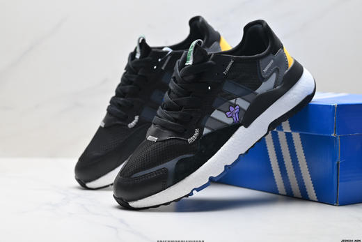 阿迪达斯Adidas Nite Jogger Winterized简约防滑低帮休闲运动跑步鞋EE5569男女鞋 商品图7