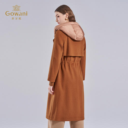 乔万尼绵羊毛大衣羽绒服假两件设计ET4A858 商品图4