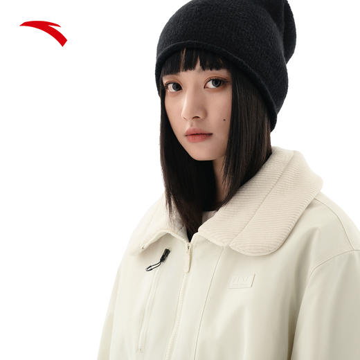 【关晓彤同款】安踏棉服外套女装翻领短款cleanfit夹克162548803 商品图2