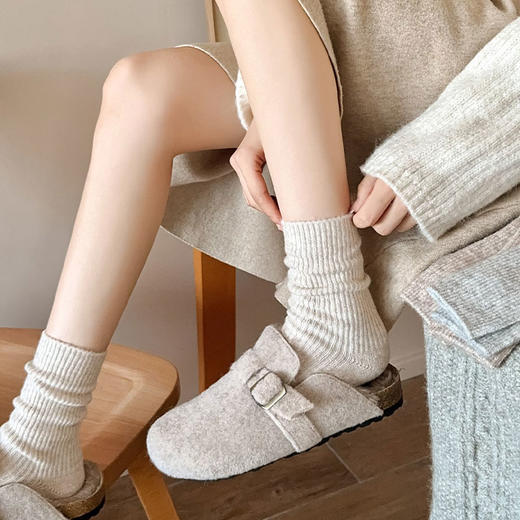 彩色保暖基础羊毛袜-纪念日百货门店同款167944775 商品图4