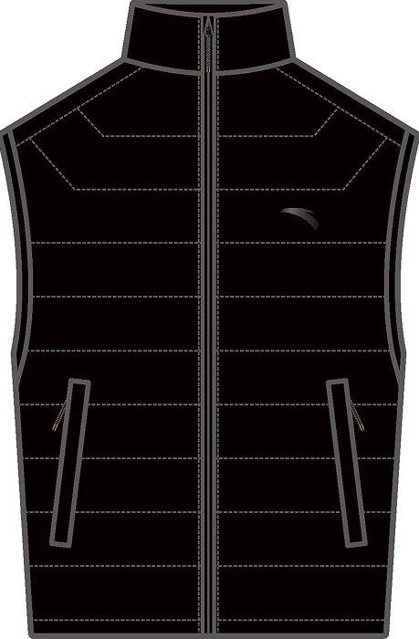 安踏正品男羽绒马甲2025冬新款立领防泼水鸭绒羽绒马甲152547917 商品图0