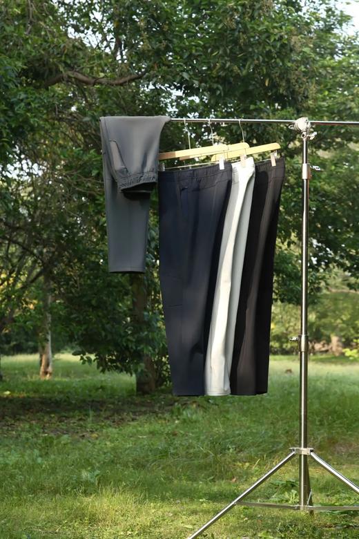 科技感暖绒软壳裤 徒步登山户外休闲裤 商品图3