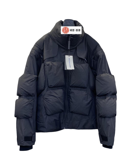 男款双肩拉链羽绒服he004 商品图0