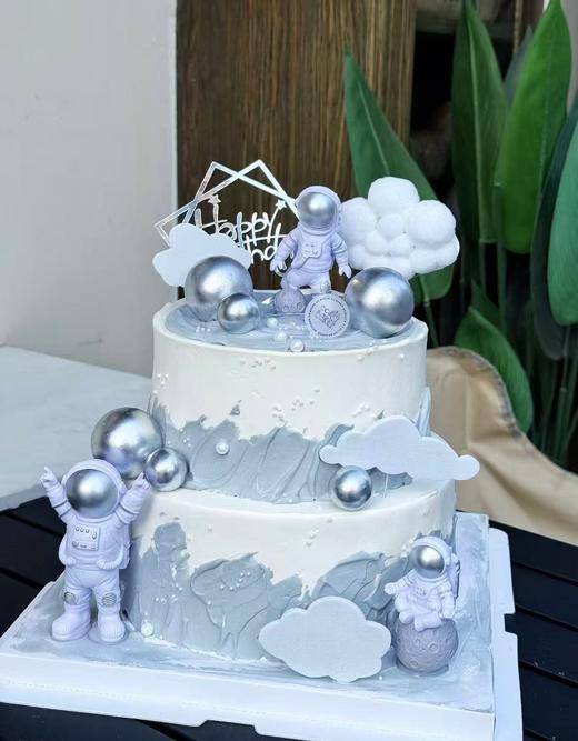 双层宇航员-卡通蛋糕2 商品图0