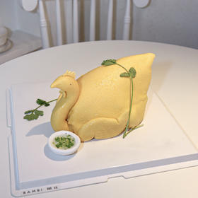 白切鸡造型丨蛋糕