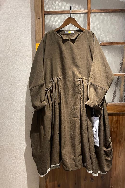 AODRESS 羊毛蓬蓬娃娃衫裙(neck cut side gather dress) 商品图9