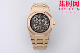 新作—AP爱彼 ZF皇家橡树系列16204—镂空男士腕表 腕间的机械诗篇，奢华与工艺的共鸣！