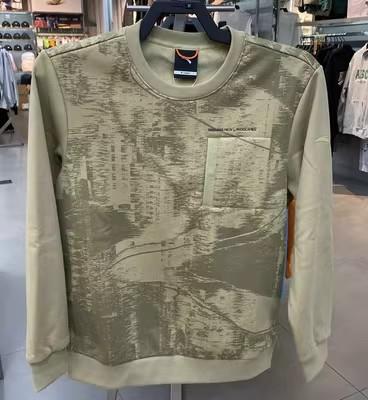 2023冬季新款安踏男士圆领套头衫卫衣密暖绒运动上衣152346702 商品图1