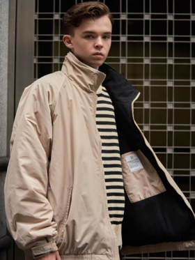 Evistub/E-MF07-复古运动外套