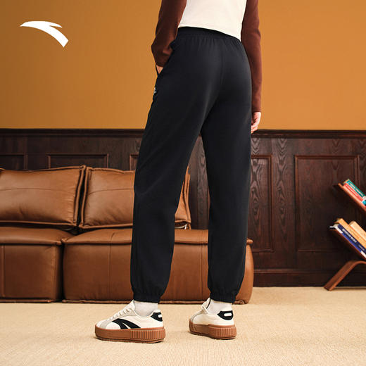 【299任选2件】安踏束脚裤  舞蹈运动长裤女秋冬季冰丝宽松卫裤子162538315N 商品图2