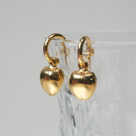 北京仓｜Goossens Paris-BO PIN CREOLES NOISSETTE BALADE-金色橡果 耳钉［法国设计师］