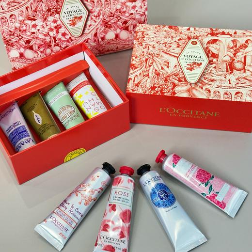 L'occitane欧舒丹2025新款秋冬限定普罗旺斯护手霜八件套30ml*8 滋润保湿补水套盒 商品图2