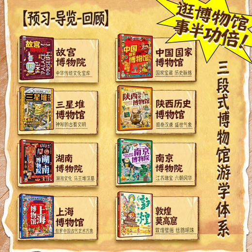 孩子一定要去的博物馆（精装8册）中国8大博物馆！ 商品图1