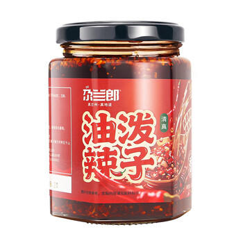 尕兰郎油泼辣子辣椒油 240g/瓶 兰州拉面泡面辣椒酱 鲜香麻辣下饭酱 /粮油调味 /方便食品 /有料煮面 商品图1