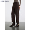 商场同款PURE TOUCH女装25秋冬新款宽松休闲裤高腰OL简约挺括长裤 商品缩略图4