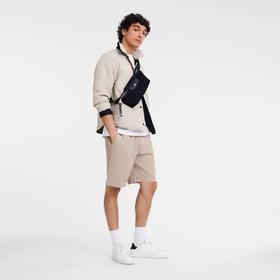 LC LePliage Energy 牛皮拼接 胸包腰包 Z-15700