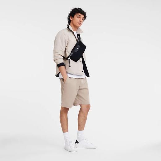 LC LePliage Energy 牛皮拼接 胸包腰包 Z-15700 商品图0