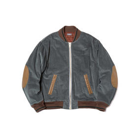 kolor BEACON Blouson 灯芯绒拼接棒球夹克 棉服