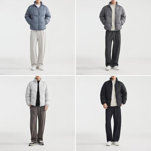 【立领全包裹保暖羽绒服】墨麦客男装立领全包裹保暖羽绒服男2025冬款绗缝男士羽绒服88781. 商品图4