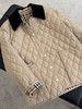 bbr灯芯绒菱形格绗棉夹克 永恒经典谷仓黄金绗缝棉服 经典配色 标志性格纹 面料细节相融 英伦风满满 休闲宽松版型 利落的线条剪裁 上身不显臃肿 商品缩略图0