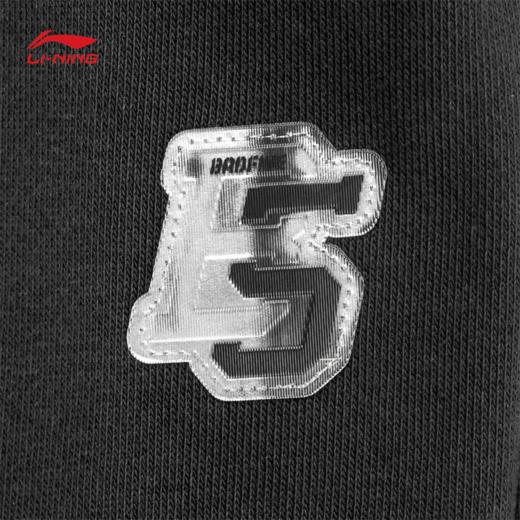 李宁反伍BADFIVE男子束脚加绒保暖宽松卫裤AKLV779 商品图5