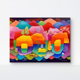 严泽明《山》原作