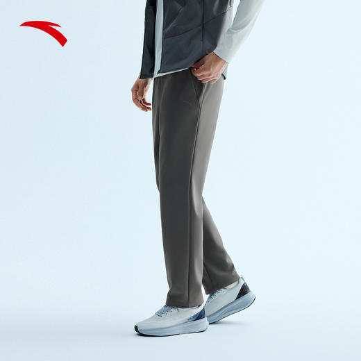 安踏型动裤丨商务休闲长裤男士冬季新款加绒直筒运动裤152547312N 商品图0