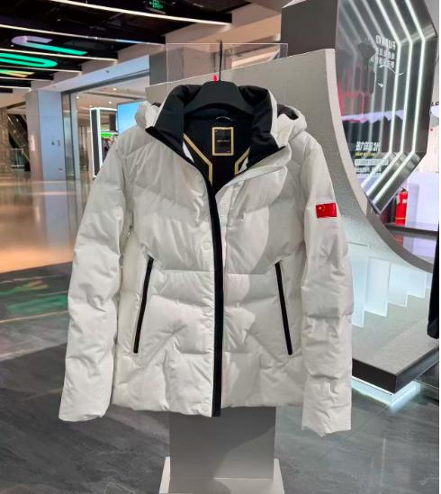 安踏冠军全天候2025冬连帽防风透湿RDS鹅绒羽绒服男款152540913 商品图0