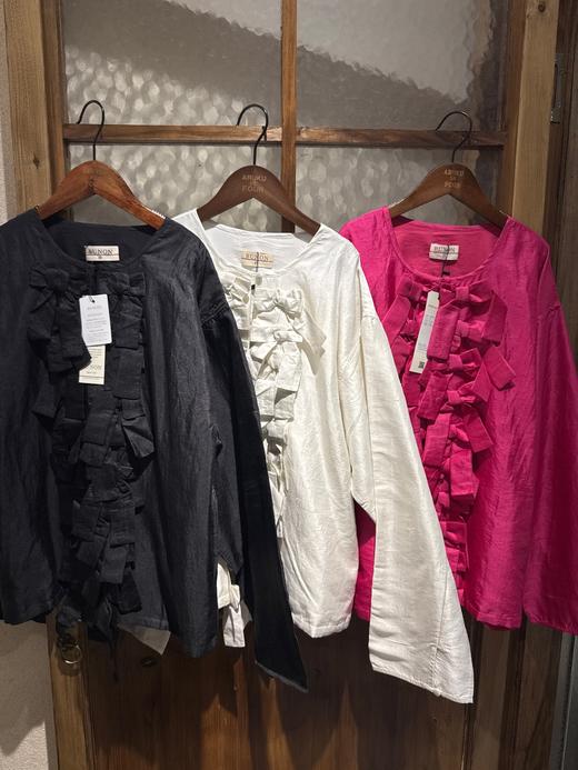 Bunon蝴蝶结轻薄衬衫外套 商品图8