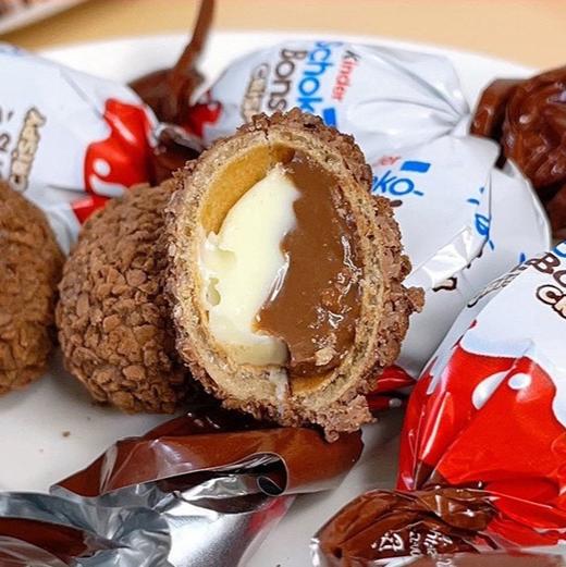 健达·脆皮巧克力夹心球｜一口吃到三重口感，满嘴可可香，冬日暖甜小零食 商品图1