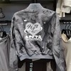安踏正品2024女秋冬季运动休闲时尚潮流宽松短款单夹克162448603 商品缩略图1