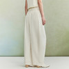 【林栖设计小店】绵羊毛裤子优雅百搭气质宽松显瘦2026早春新款阔腿裤女1961042 商品缩略图4