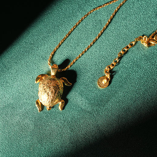 北京仓｜Goossens Paris-COLLIER PEND. TORTUE BALADE-乌龟吊坠 项链［法国设计师］ 商品图4