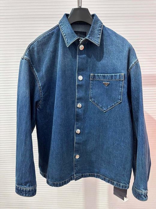 男款長袖牛仔衬衫外套la020 商品图0