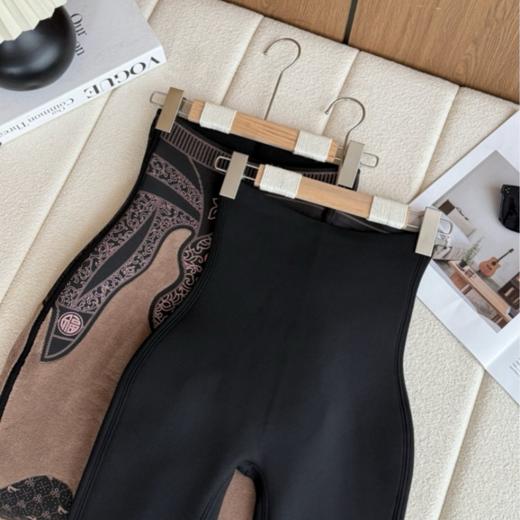 「太赫兹护膝葫芦裤 」高腰暖腹 微压塑型 自带护膝 时髦百搭 1条轻松过冬！ 商品图3