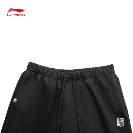 李宁反伍BADFIVE男子束脚加绒保暖宽松卫裤AKLV779 商品图4
