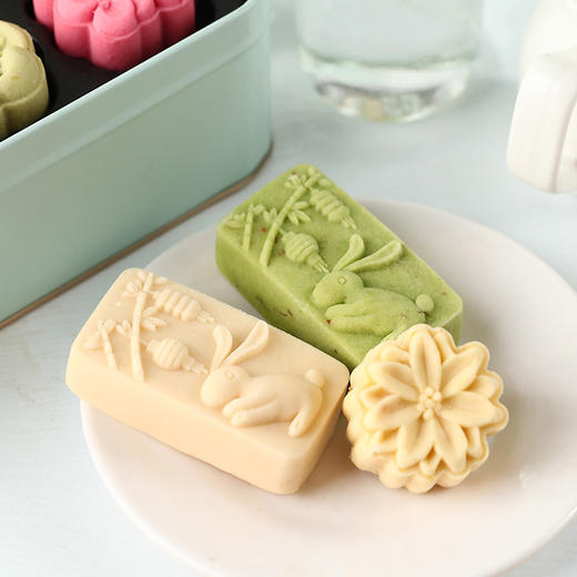 【花食礼】悠享时糕点休闲零食中式点心伴手礼特产绿豆糕364g 商品图2